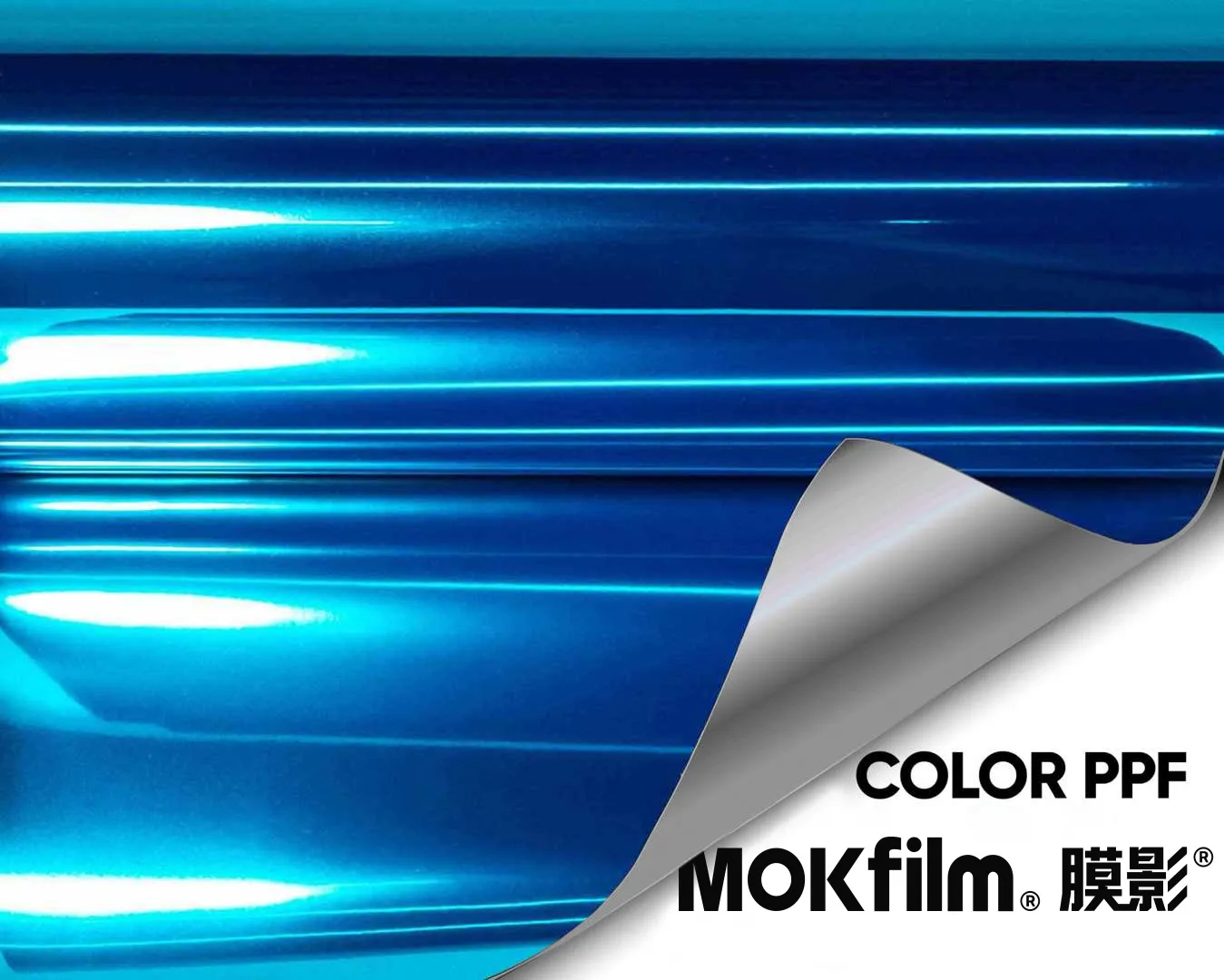 Electroplated Sky Blue TPU Wrap