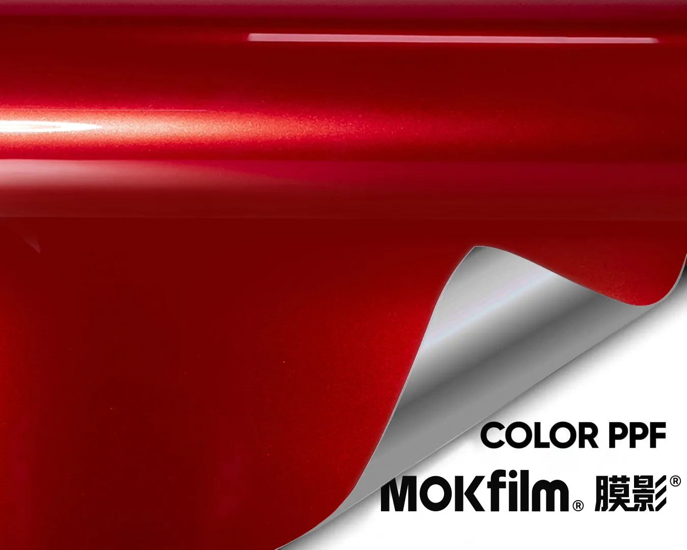 Liquid Metallic Red TPU Wrap