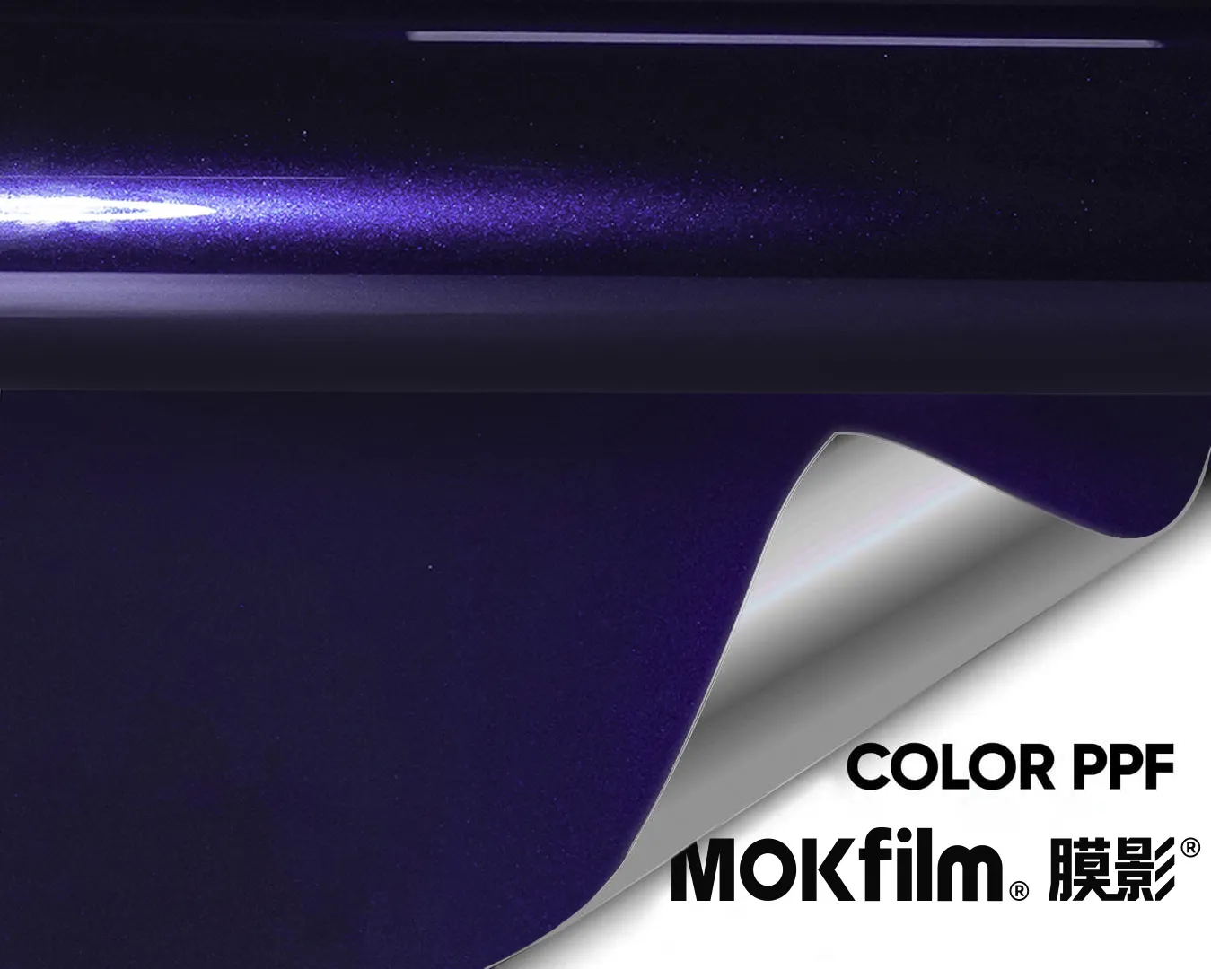 Metallic Midnight Purple TPU Wrap