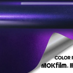 Radiant Black Purple TPU Wrap