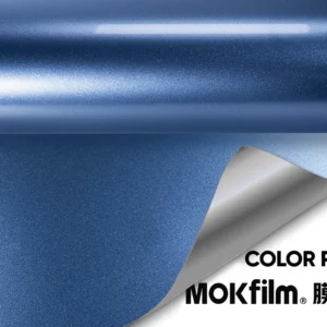 Metallic Mist Blue TPU Wrap